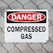 Signmission Compressed Gas Danger Sign, Aluminum, 14in W x 10in L, 2PK OS-2PACK-DS-A-1014-L-19280 - alternate 5